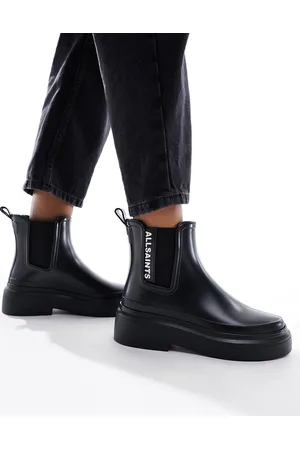 AllSaints Hetty - Stivaletti neri in gomma