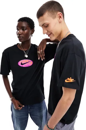 Nike M90 - T-shirt nera unisex con grafica