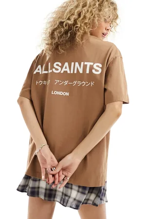 AllSaints Underground - T-shirt oversize - In esclusiva per ASOS