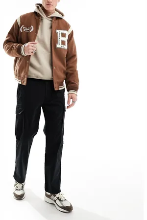 Hollister Pantaloni cargo pesanti neri