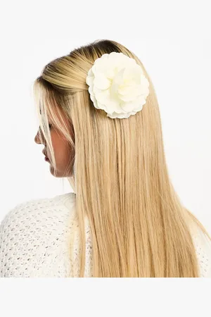 My Accessories London - Fermaglio per capelli a forma di fiore in chiffon
