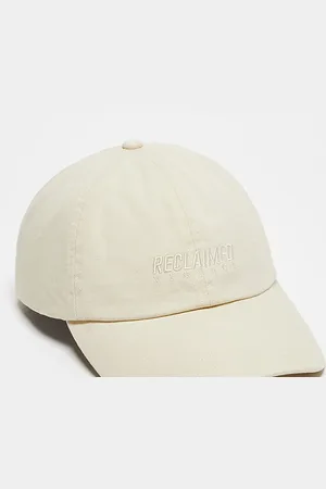 Reclaimed Cappellino unisex écru con logo