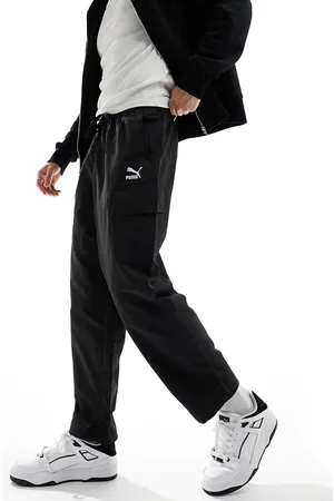 PUMA Classics - Pantaloni cargo neri