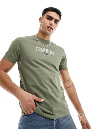 ASOS T-shirt con stampa "Chicago" sul petto