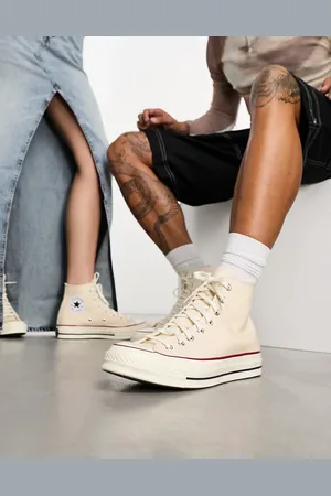 Converse Chuck 70 Hi Parchment - Sneakers alte color avorio