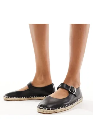 ASOS Juliette - Espadrilles modello Mary-Jane nere