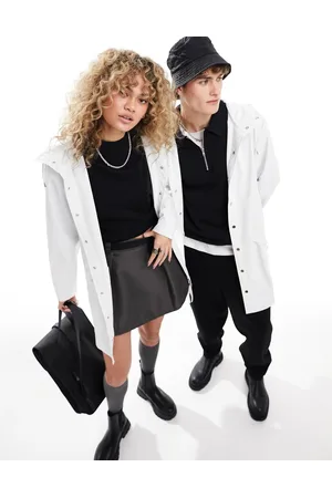 Rains 12020 - Giacca impermeabile unisex polvere taglio lungo