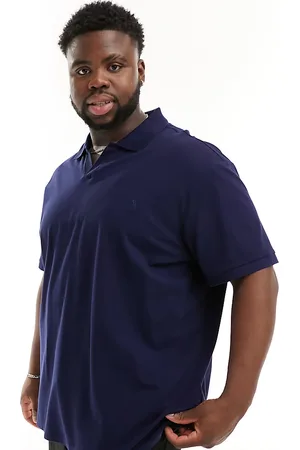 Ralph Lauren Big & Tall - Johnny - Polo in piqué con tasca e colletto con logo