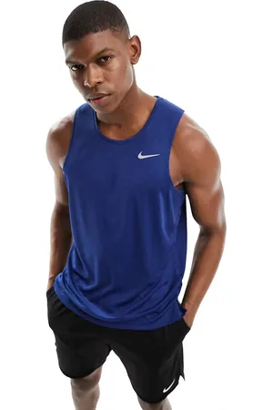 Nike Dri-Fit Miler - Top senza maniche color reale