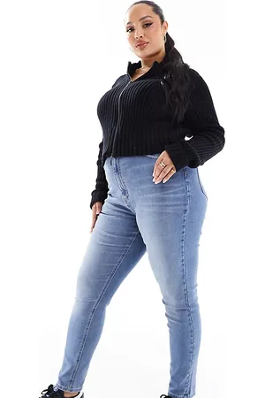 ASOS ASOS DESIGN Curve - Ultimate - Jeans skinny medio