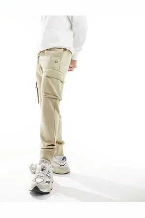 Champion Pantaloni cargo beige con polsino