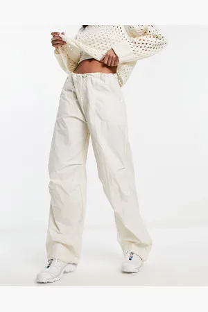 Cotton On Cotton On - Pantaloni écru stile paracadutista