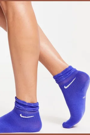 Nike Calzini alla caviglia con orlo arricciato