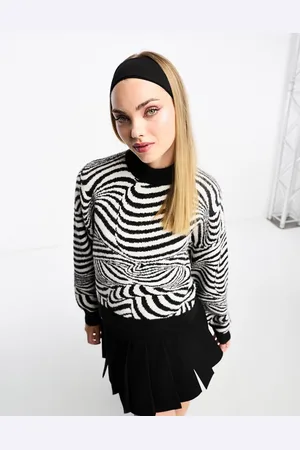 Cotton On Cotton On - Maglione soffice zebrato
