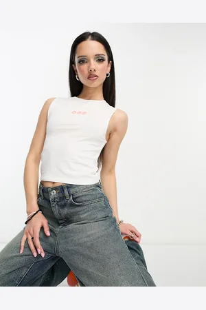 Cotton On Cotton On - Crop top senza maniche anni 