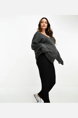 Cotton On Cotton On Maternity - Maglione mélange con scollo a V