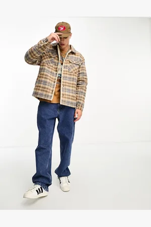 Cotton On Cotton On - Camicia giacca a quadri con fodera effetto teddy