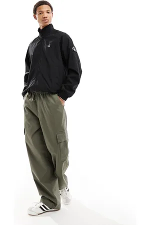 Calvin Klein Giacca harrington senza imbottitura nera