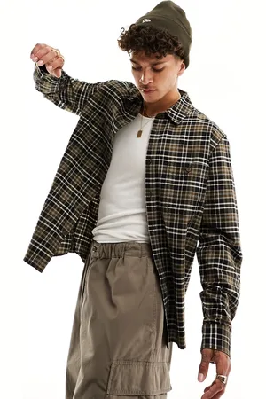 Cotton On Cotton On - Camicia comoda rossa a quadri con dettagli stile western
