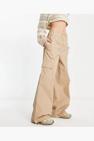 JJXX Pantaloni a fondo ampio beige