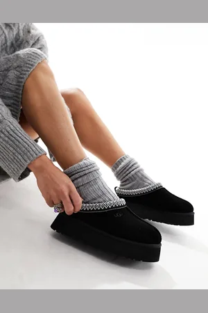UGG Tazz - Sabot neri con suola platform