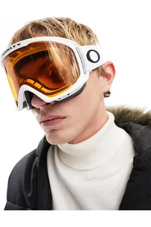 Oakley O-Frame 2.0 - Maschera da sci bianca e arancione