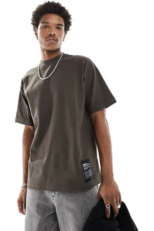 Dr Denim Miller - T-shirt oversize cedro scuro