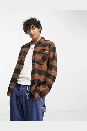 Dickies New Sacramento - Camicia marrone e nera a quadri