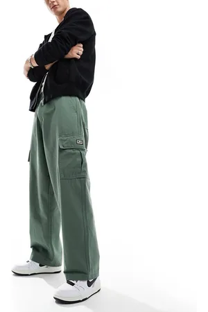 Obey Pantaloni cargo in twill kaki
