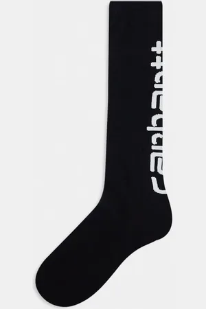 Carhartt Calzini alti neri con scritta
