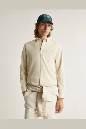 SCALPERS Ridge - Camicia in denim color crema