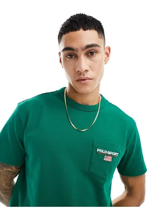 Ralph Lauren Sport Capsule - T-shirt oversize classica medio con stemma del logo