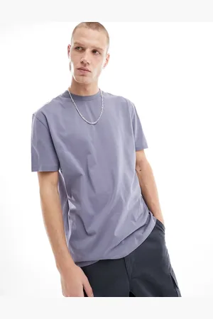 ASOS T-shirt antracite girocollo vestibilità comoda