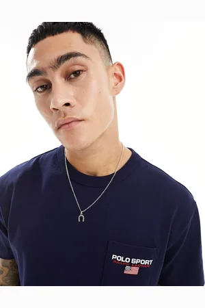 Ralph Lauren Sport Capsule - T-shirt classica oversize con stemma del logo