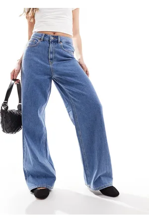 JJXX Tokyo - Jeans a vita alta con fondo ampio medio