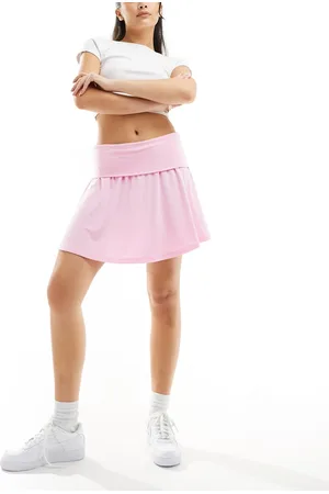 ASOS Minigonna arricciata chiaro