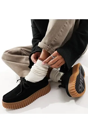 Clarks Torhill Bee - Scarpe in pelle scamosciata nere