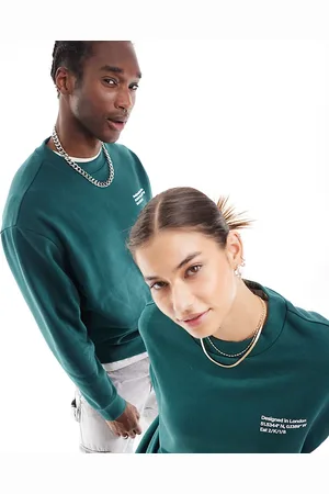 COLLUSION Unisex - Felpa con logo