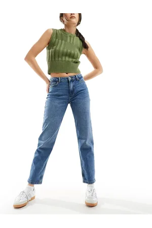 VERO MODA Kyla - Jeans dritti a vita medio alta medio