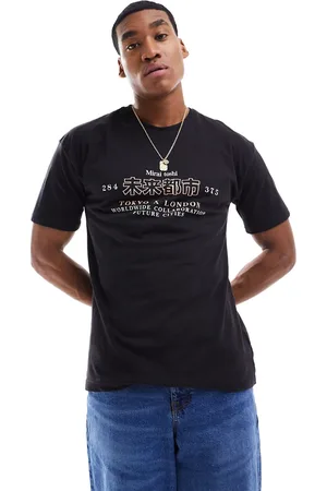 New Look T-shirt nera con stampa “Tokyo”