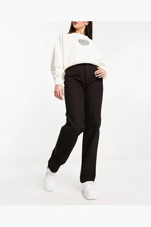 Dickies Thomasville - Jeans comodi a vita alta nero risciacquato