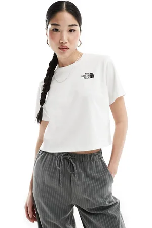 The North Face Simple Dome - T-shirt corta bianca con logo