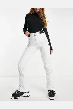 Protest Lole - Salopette bianca in softshell