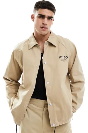 Hugo Blue Giacca harrington beige