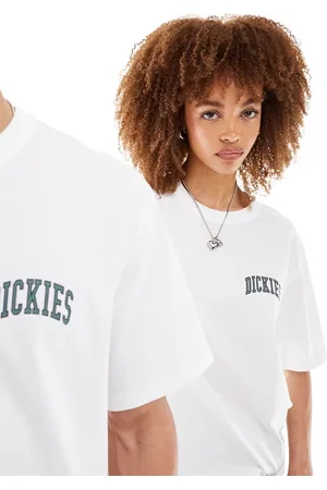 Dickies Aitken - T-shirt bianca con logo piccolo