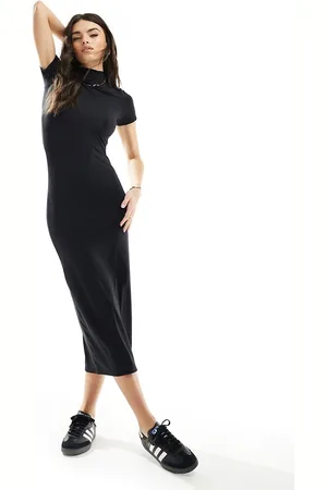 New Look Vestito midi a collo alto sinuoso