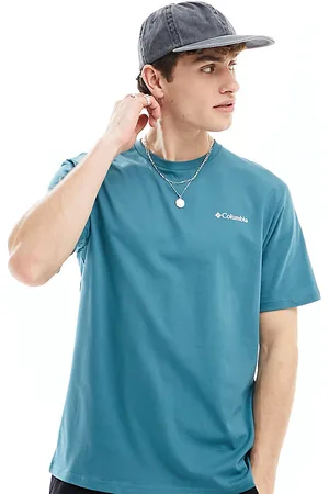 Columbia Barton Springs - T-shirt con stampa sul retro - In esclusiva per ASOS
