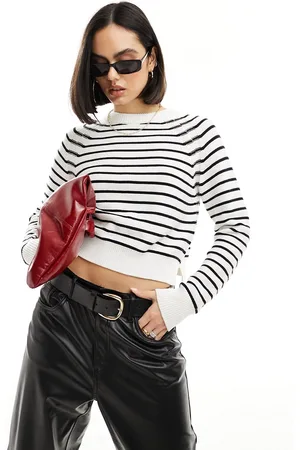 French Connection Maglione girocollo a righe
