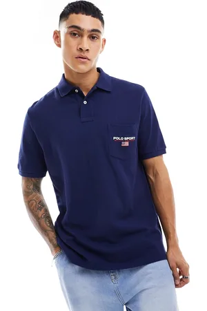 Ralph Lauren Sport Capsule - Polo classica oversize con stemma del logo