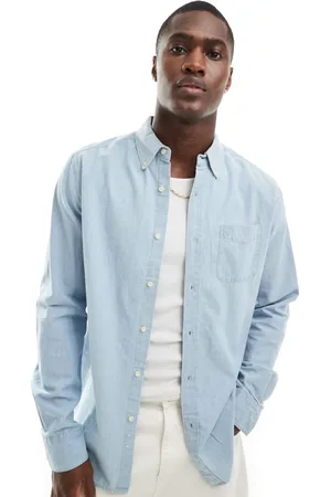 SCALPERS Camicia denim chiaro